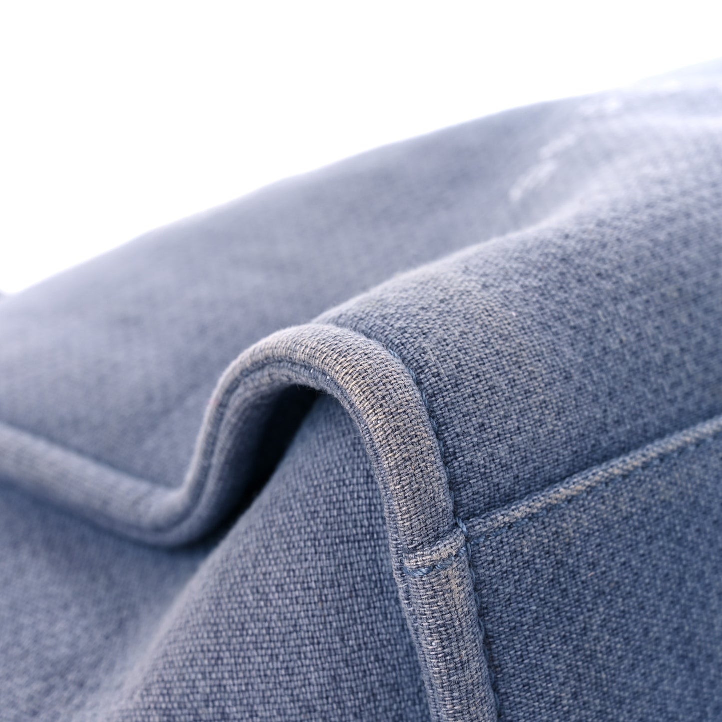 Canvas Medium Deauville Tote Blue