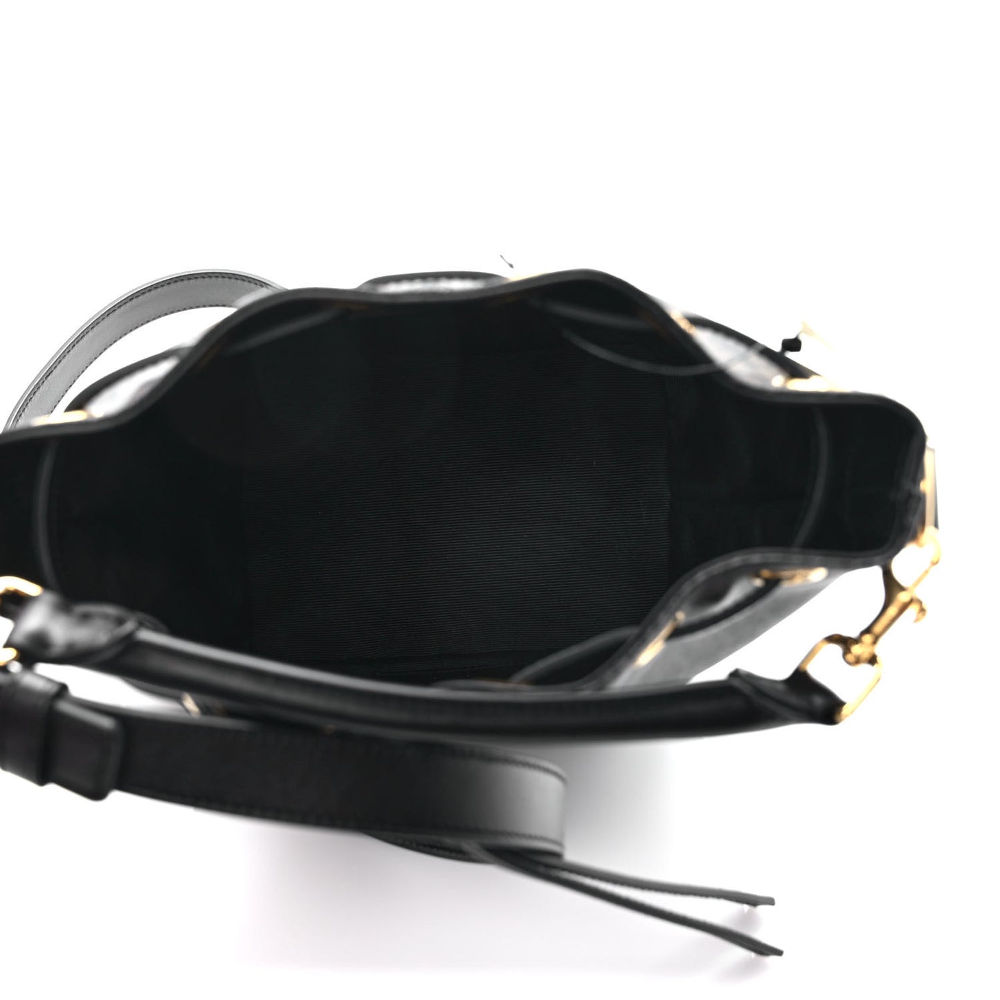 Toile Classic Monogram Emmanuelle Bucket Bag Black