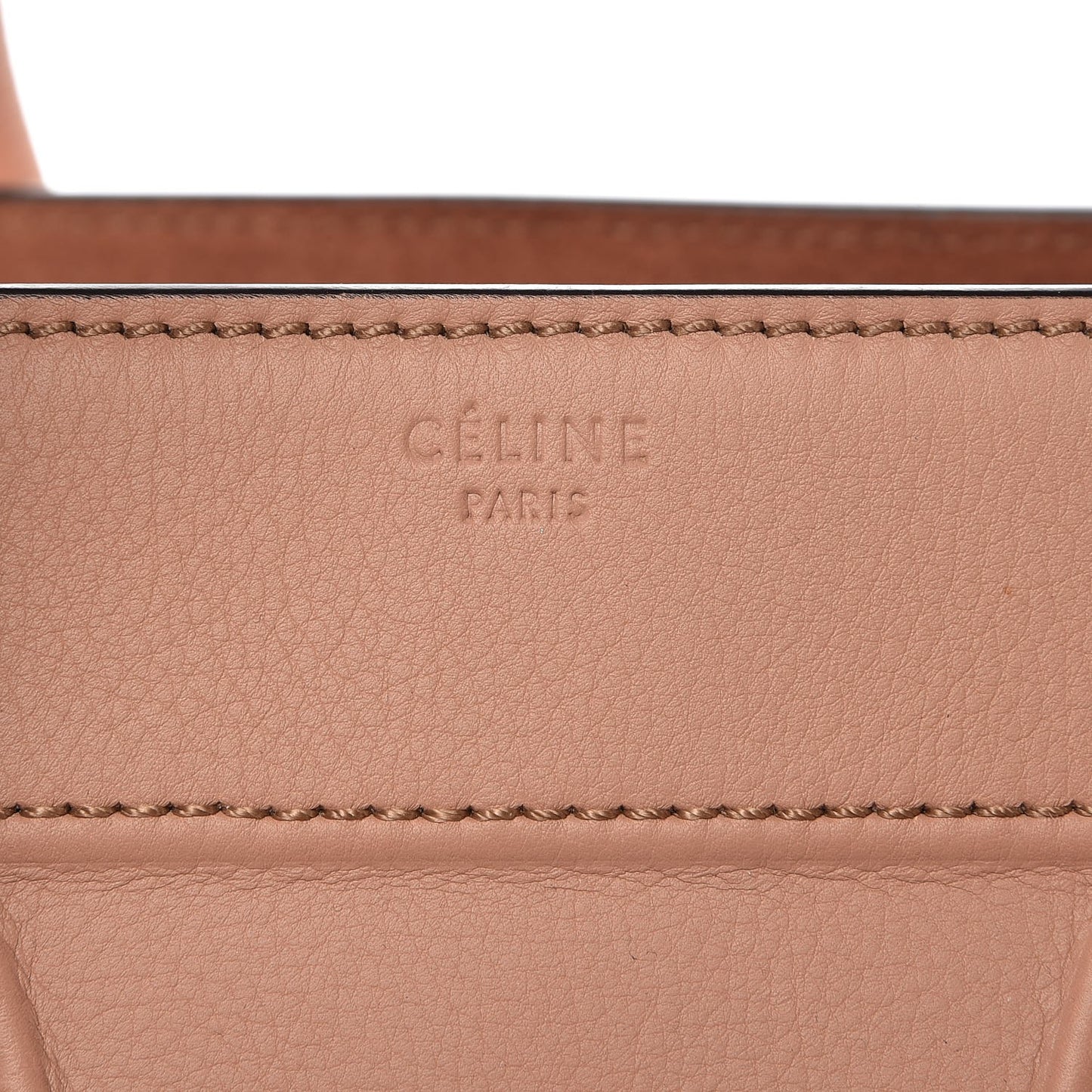 Supple Calfskin Medium Phantom Luggage Flesh