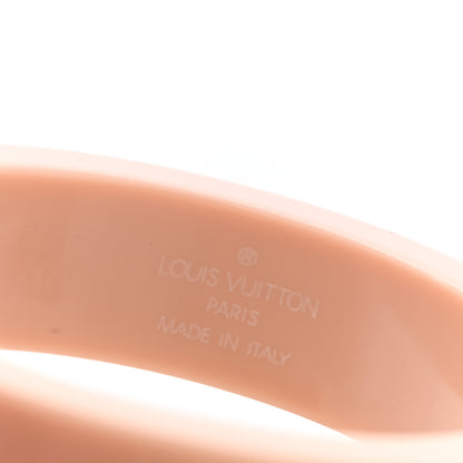 Louis Vuitton Lock Me Bracelet Rose Velours 4 of 6