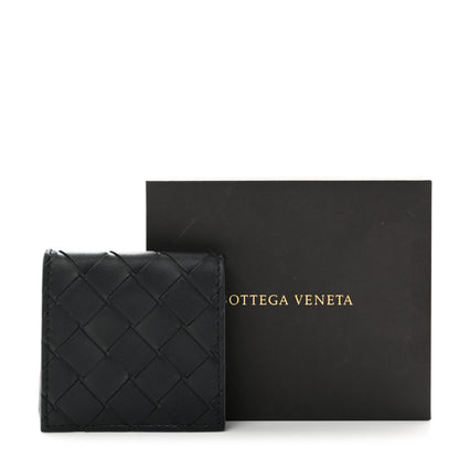 Bottega Veneta Nappa Intrecciato Coin Purse Midnight Blue 10 of 10