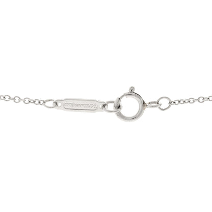Tiffany Platinum Diamond .52ct Solitaire Pendant Necklace 4 of 5