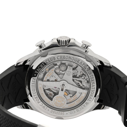 IWC Stainless Steel Rubber 43mm Portugieser Yacht Club Chronograph Automatic Watch IW390503 4 of 4