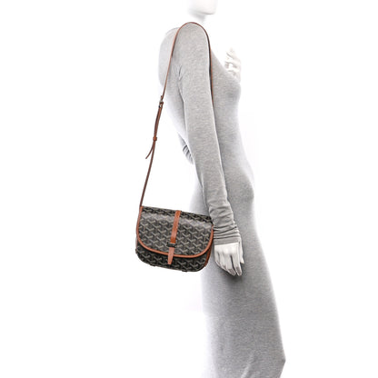 Goyard Goyardine Belvedere II PM Messenger Bag Black Gold 2 of 10