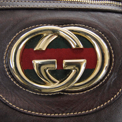 Gucci Leather Large Britt Boston Brown 4 of 7