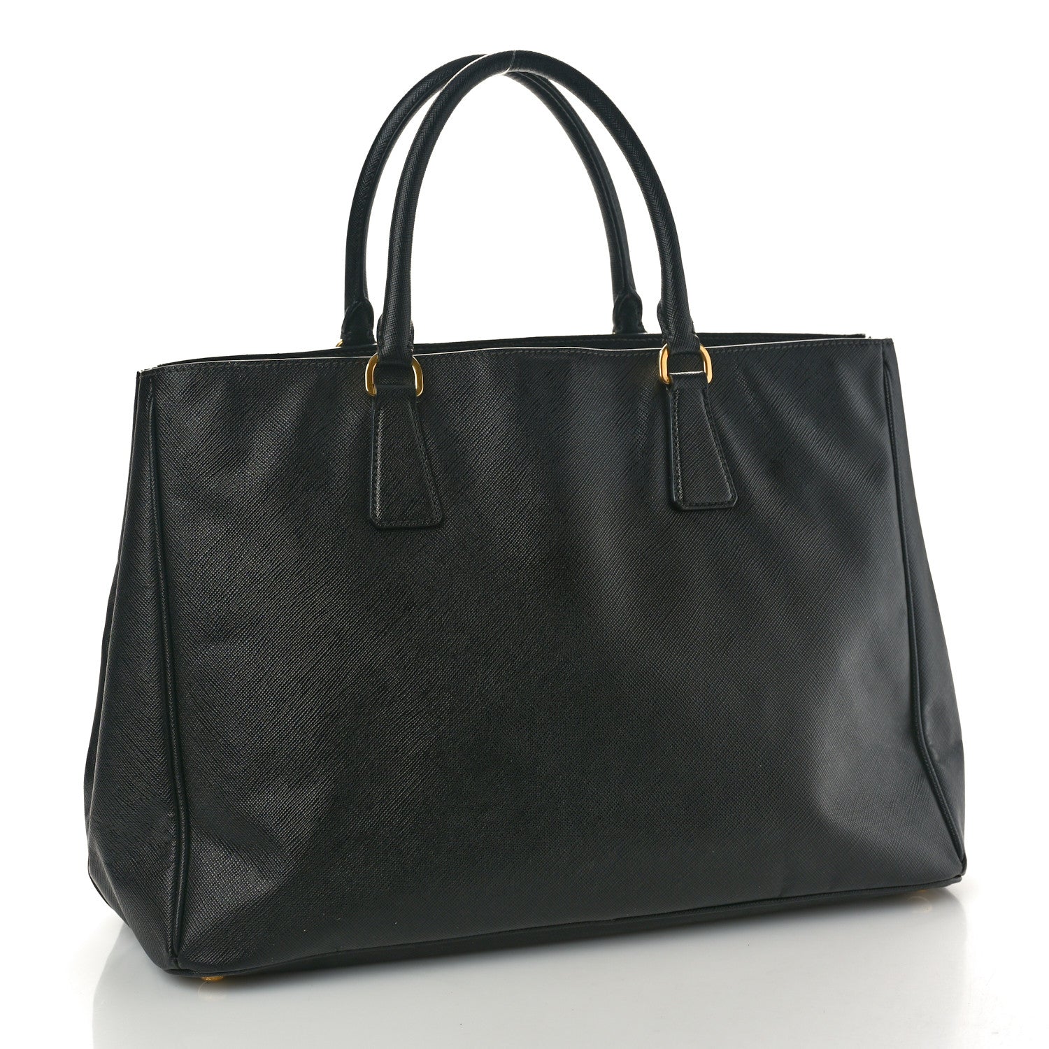 Prada Saffiano Lux Large Tote Black 3 of 9