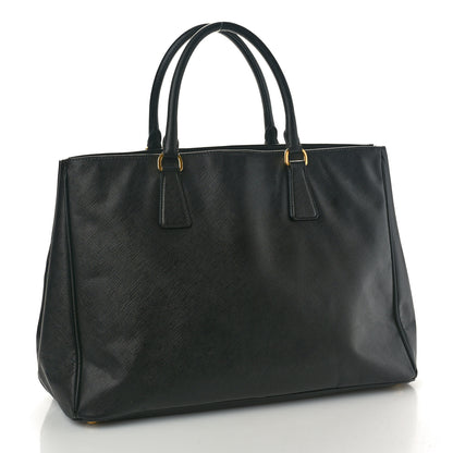 Prada Saffiano Lux Large Tote Black 3 of 9