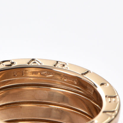 Bulgari 18K Yellow Gold B.Zero1 Four-Band Ring 51 5.75 5 of 8