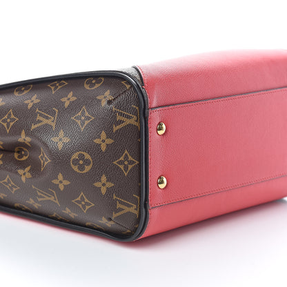 Louis Vuitton Calfskin Monogram Kimono Tote Cherry 7 of 9