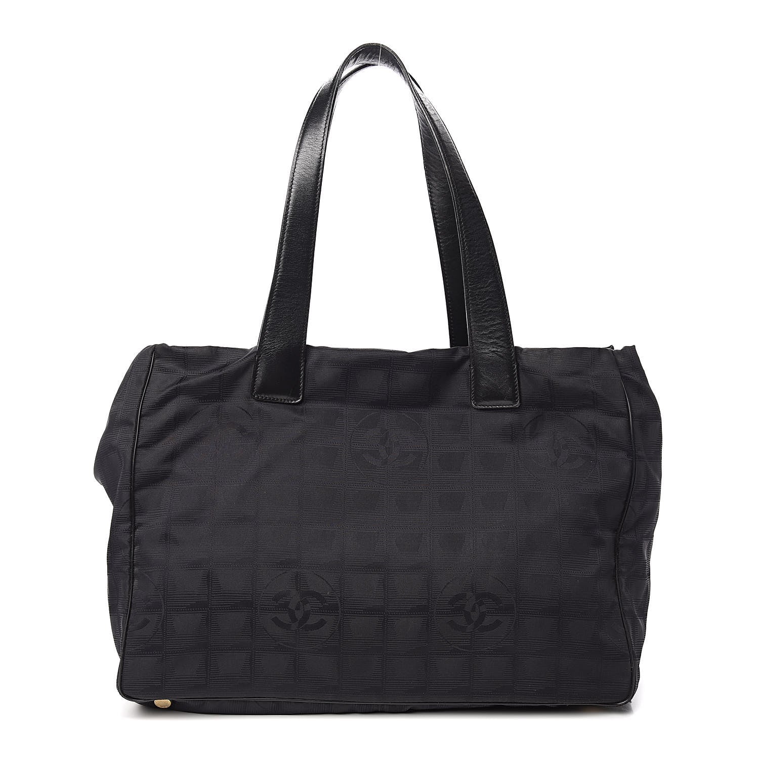 Chanel Nylon Large Travel Tote Black 1 of 11