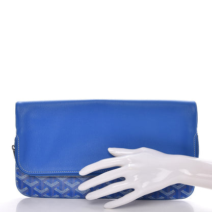 Goyard Goyardine Sainte Marie Soft Clutch Sky Blue 2 of 8