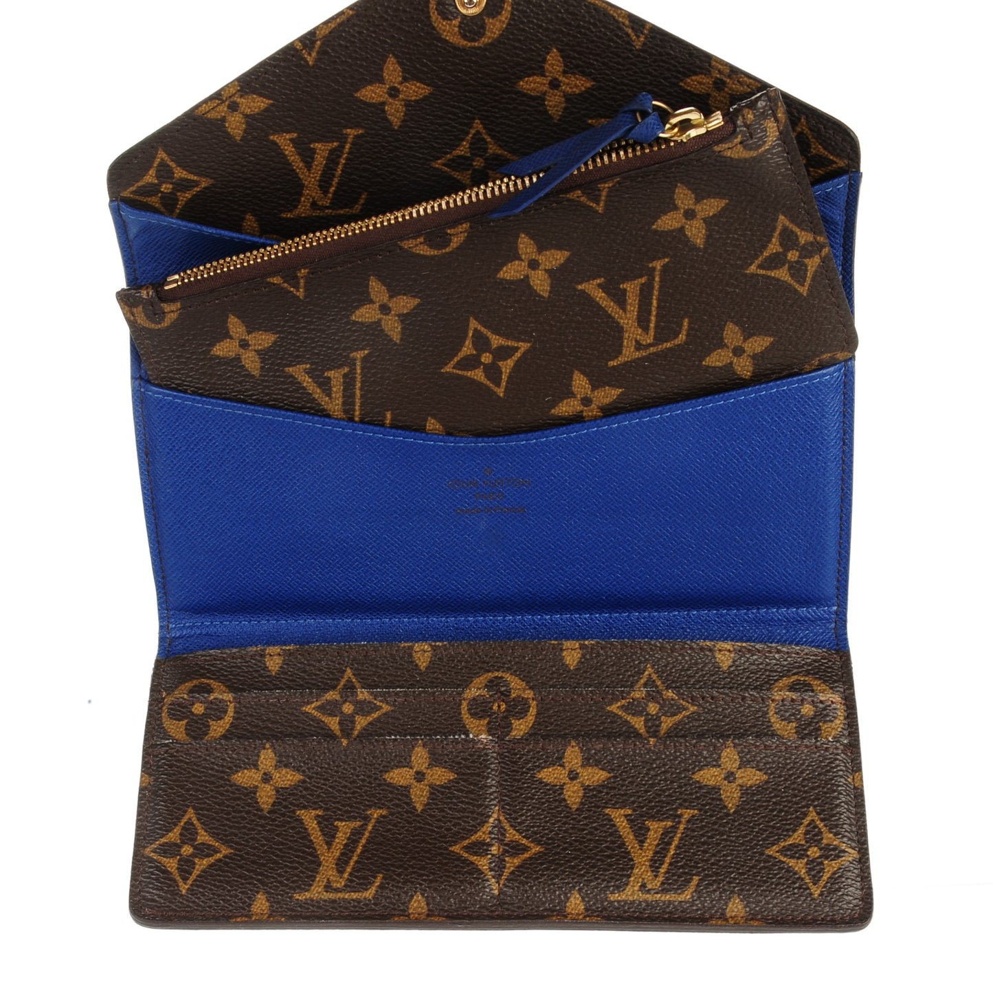 Monogram Josephine Wallet Blue