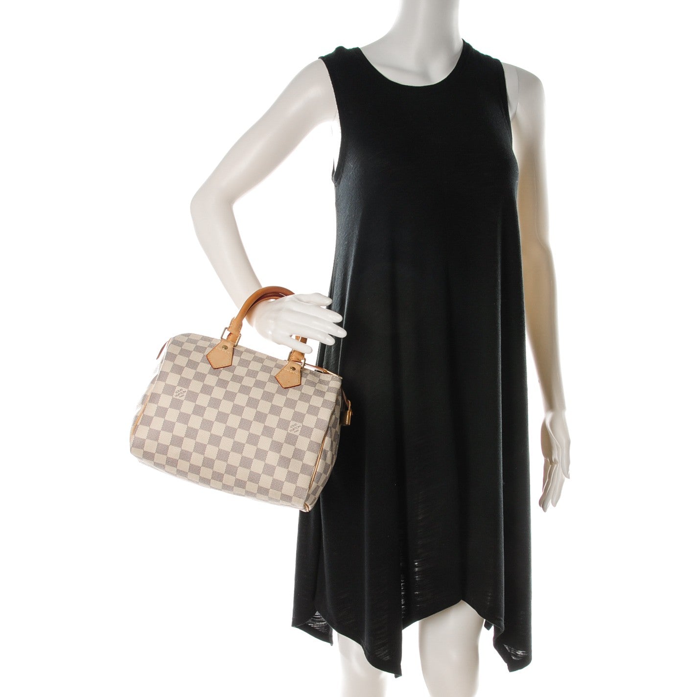 Louis Vuitton Damier Azur Speedy 25 2 of 13