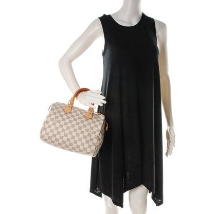Louis Vuitton Damier Azur Speedy 25 2 of 13