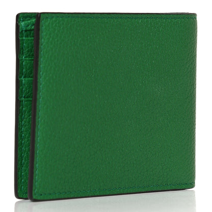 Gucci Calfskin Logo Bi-Fold Wallet Green 3 of 7