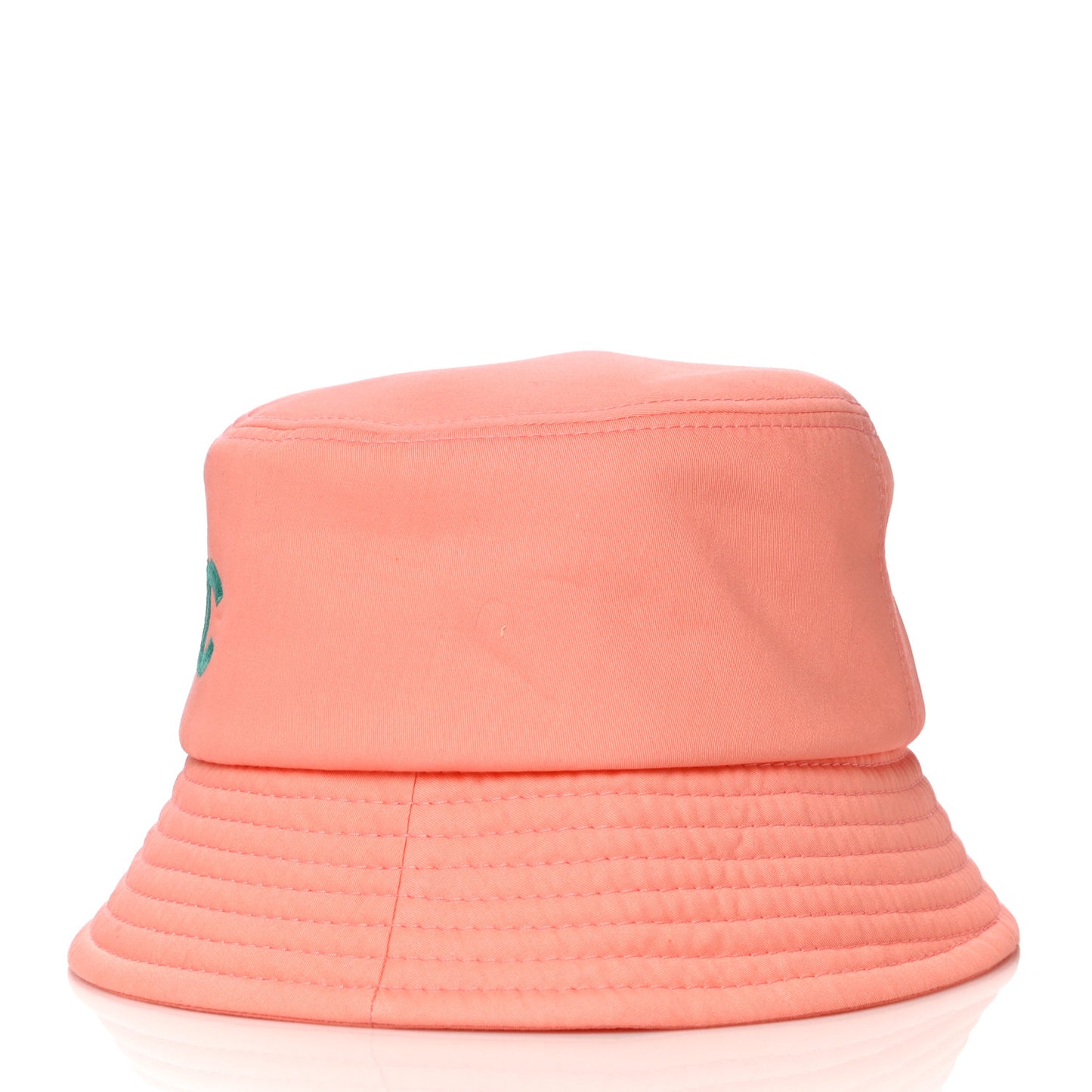 Cotton CC Bucket Hat M Orange Green