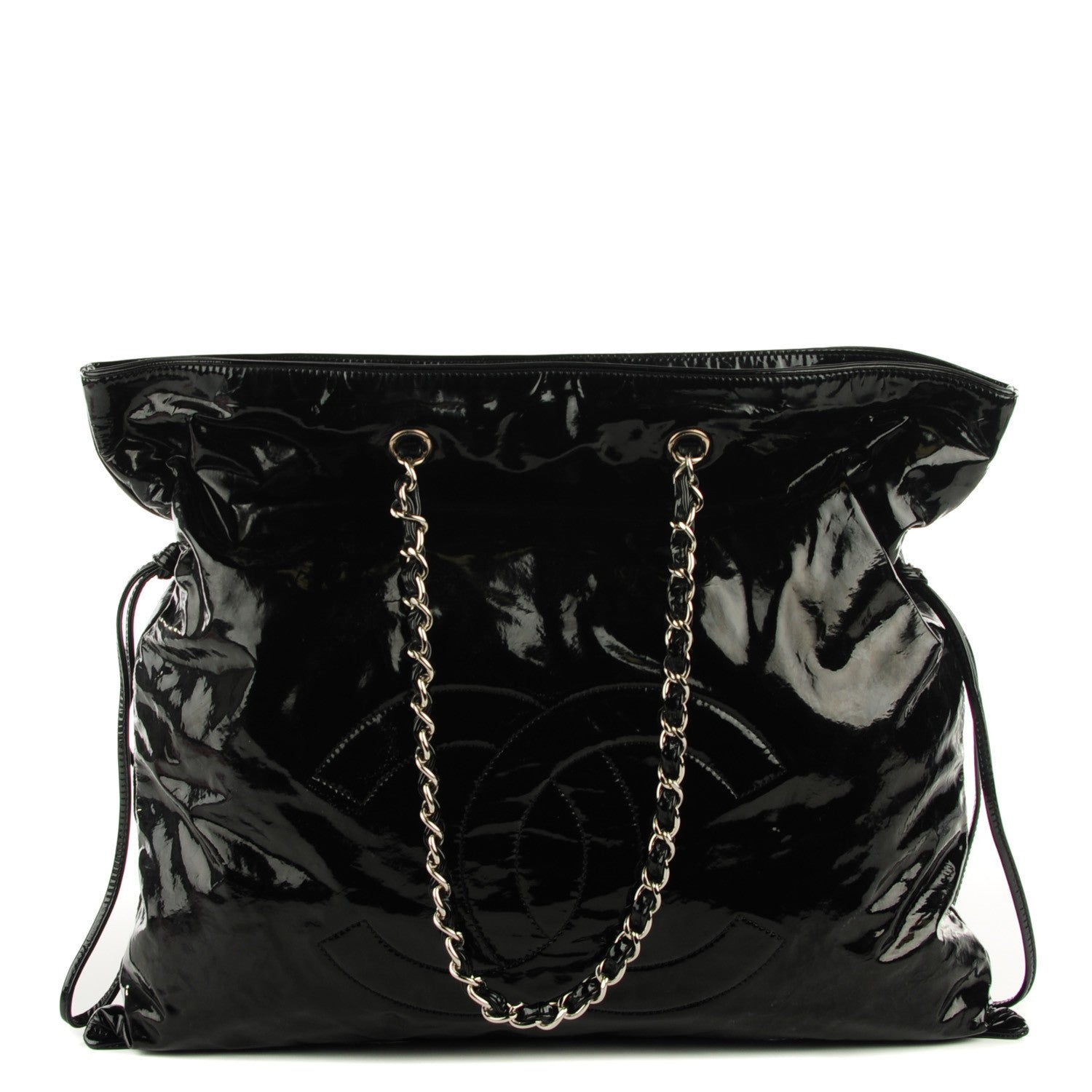 Chanel Patent Bonbons Shopper Tote Black 1 of 7