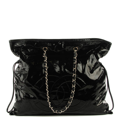 Chanel Patent Bonbons Shopper Tote Black 1 of 7