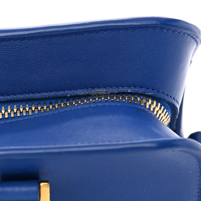 Saint Laurent Calfskin Monogram Baby Cabas Blue 11 of 13