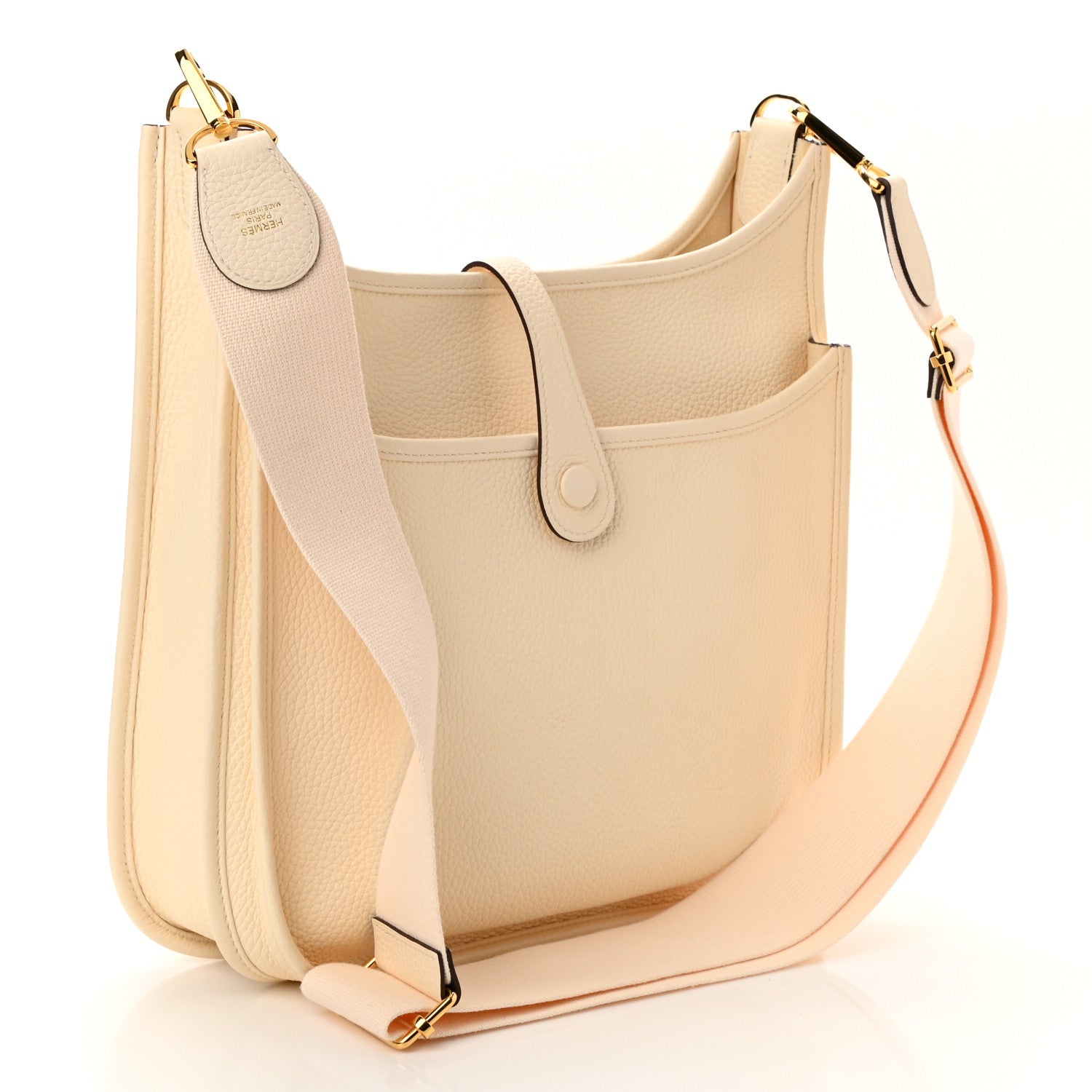 Hermes Taurillon Clemence Evelyne III PM Nata 2 of 10