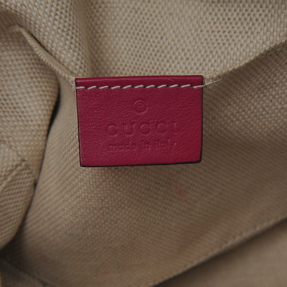 Gucci Soft Patent Small Soho Disco Bag Bright Bougainvillea 6 of 7