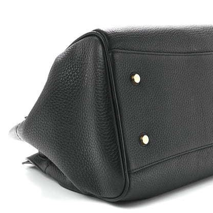 Mulberry Heavy Grain Belted Bayswater Tote Black 9 of 10
