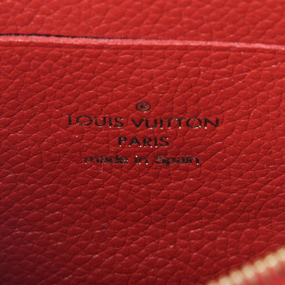 Louis Vuitton Empreinte Double Zip Pochette Marine Rouge 7 of 9