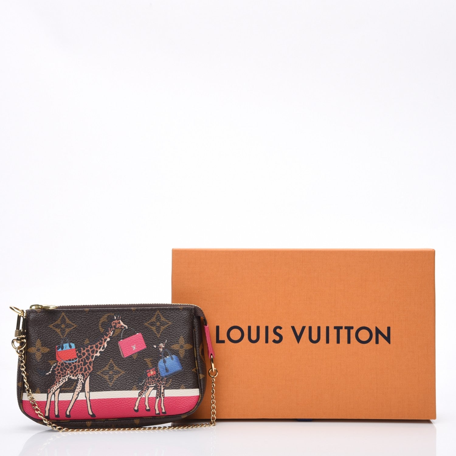 Louis Vuitton Monogram 2017 Christmas Animation Mini Pochette Accessories 6 of 6