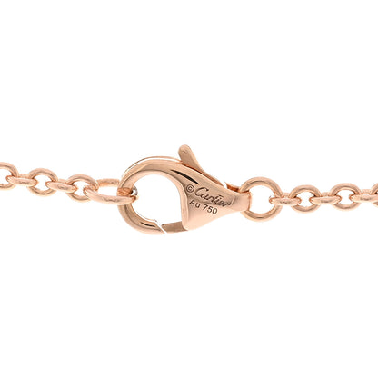 Cartier 18K Pink Gold Interlocking LOVE Necklace 4 of 5