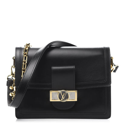 Louis Vuitton Smooth Calfskin Dauphine MM Black 1 of 11