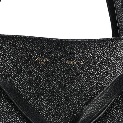 Celine Soft Grained Calfskin Medium Cabas Phantom Black 8 of 9