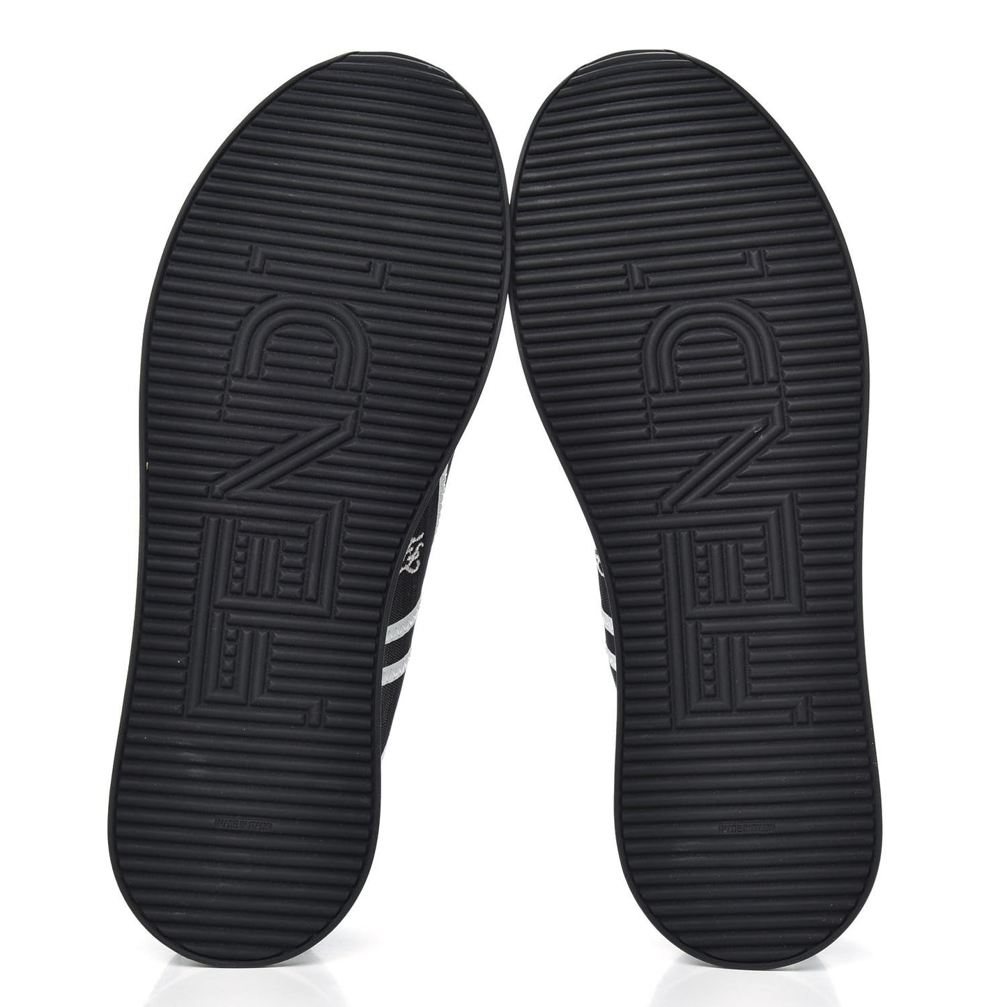Mesh FF Karligraphy Slip On Sneakers 39 Black