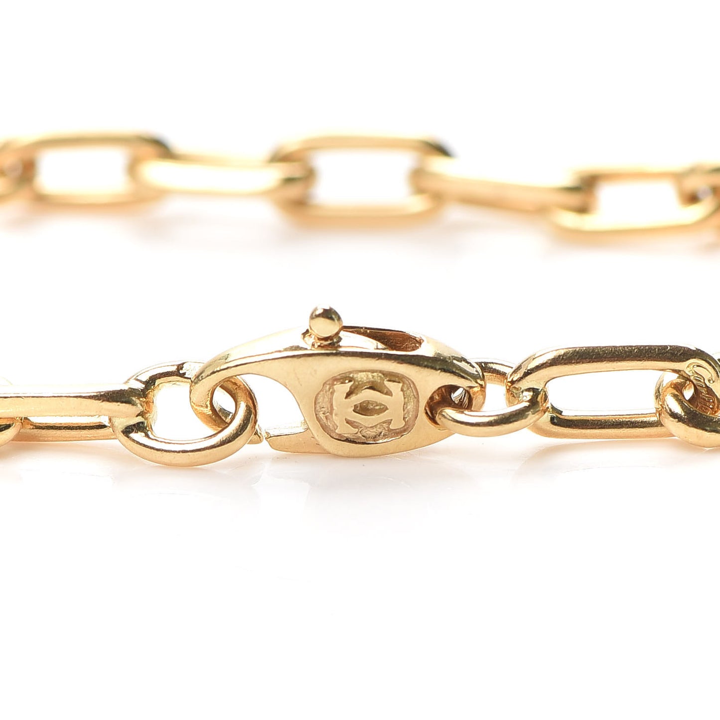 18K Yellow Gold Spartacus Link Chain Bracelet