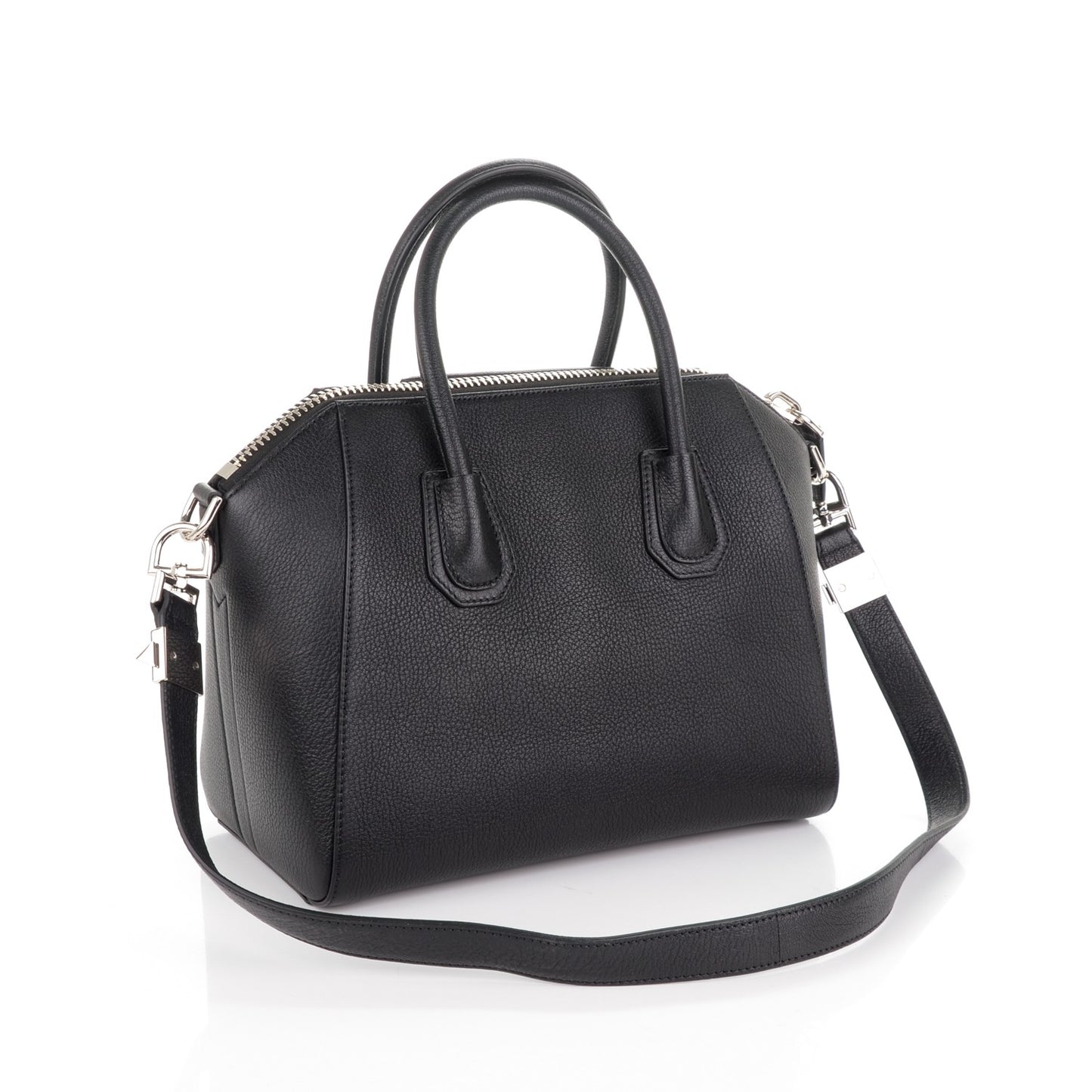 Sugar Goatskin Small Antigona Black