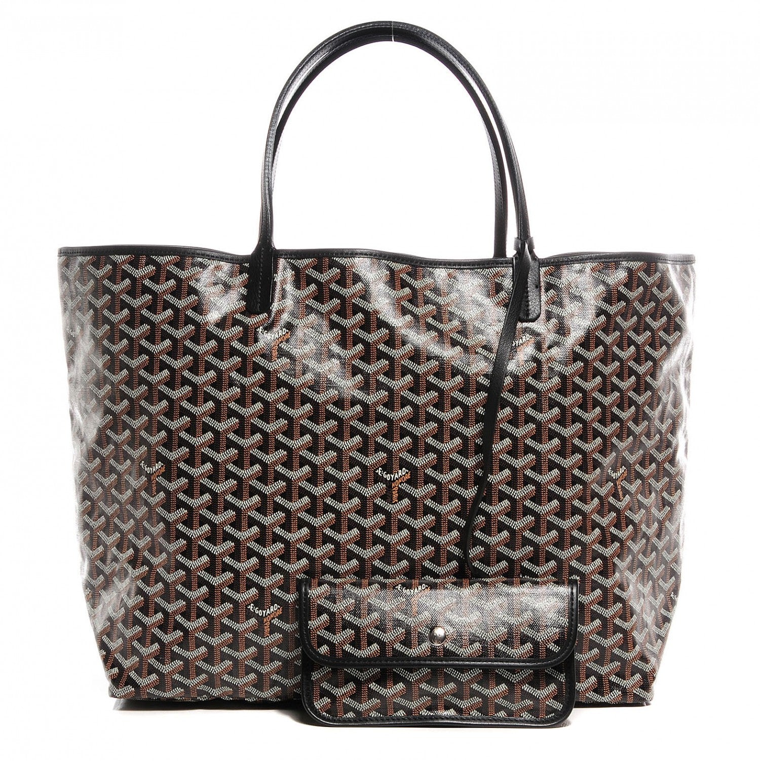Goyard Goyardine Saint Louis GM Black 1 of 8