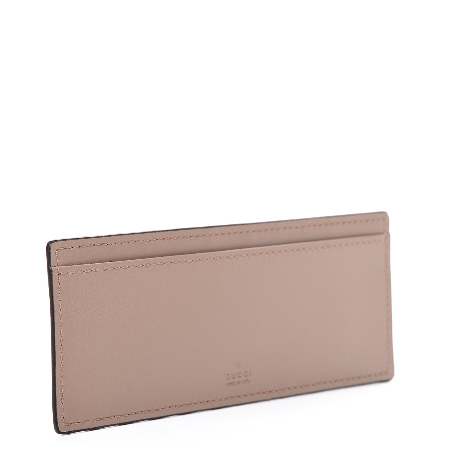 Gucci Calfskin Vertical Card Case Beige 5 of 8