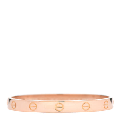 Cartier 18K Pink Gold LOVE Bracelet 16 1 of 6