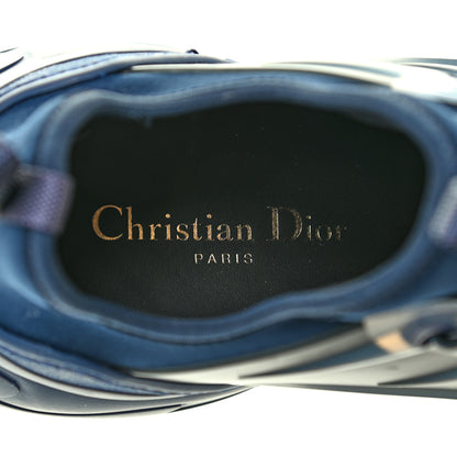 Christian Dior Neoprene Rubber Womens D-Connect Sneakers 40 Indigo Blue 6 of 8