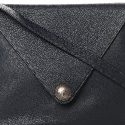 Hermes Taurillon Clemence Christine Bleu Indigo 8 of 15