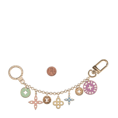Louis Vuitton Enamel Looping Key Chain Bag Charm Multicolor 2 of 4