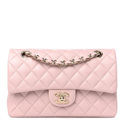 Chanel Caviar Quilted Small Double Flap Light Pink 1 of 11