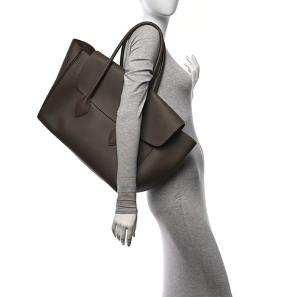 Salvatore Ferragamo Calfskin East West Tote Bag Clay 3 of 10