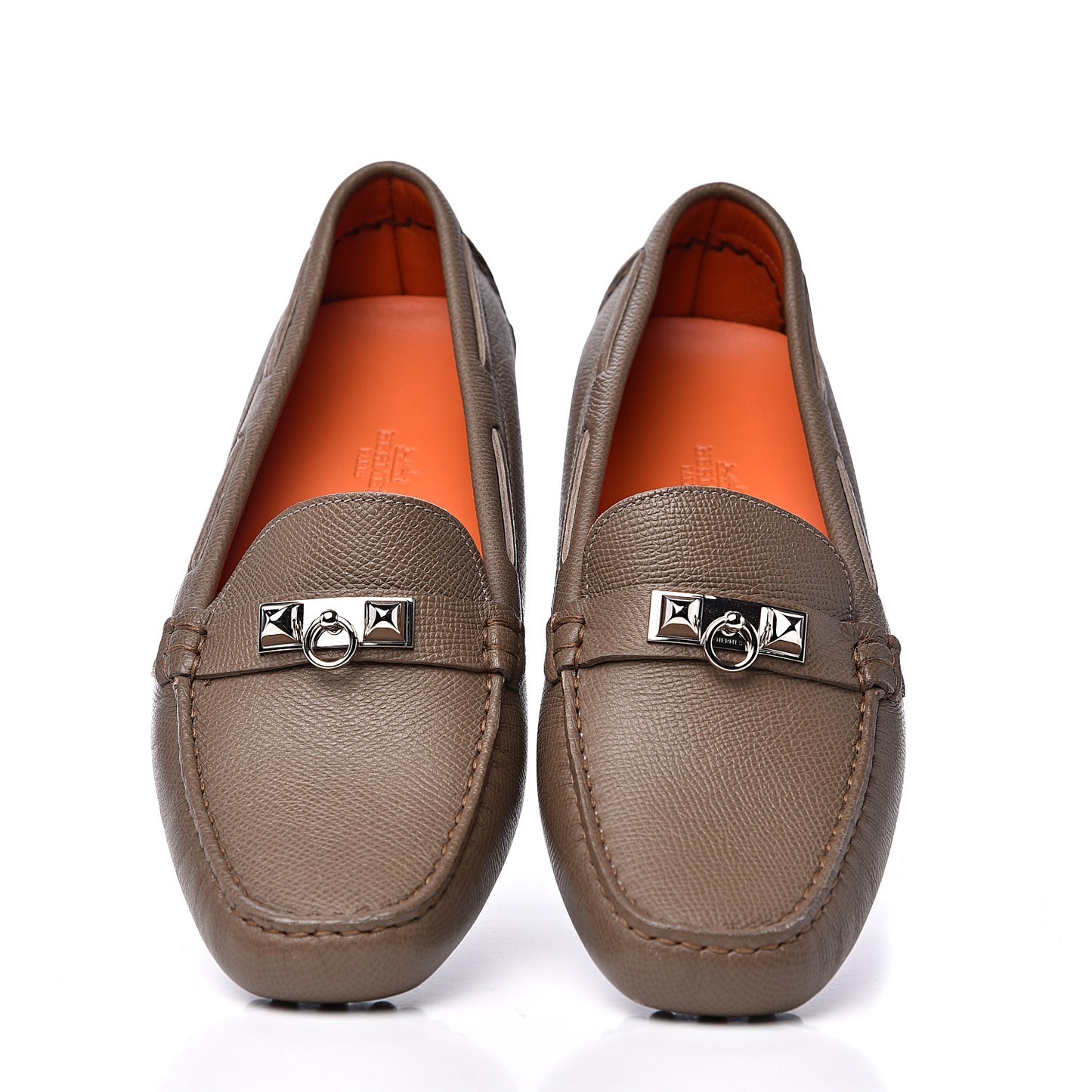 Epsom Womens Irving Loafer 38 Etoupe