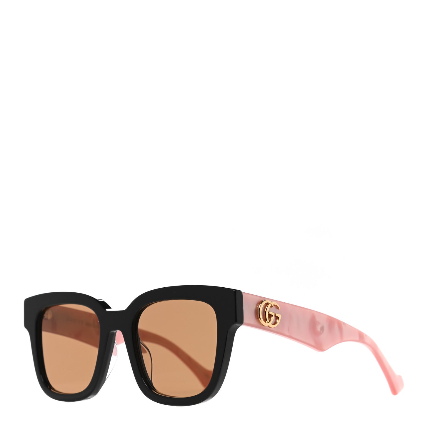 Rectangle 52mm Frame Sunglasses GG0998/S Black Pink