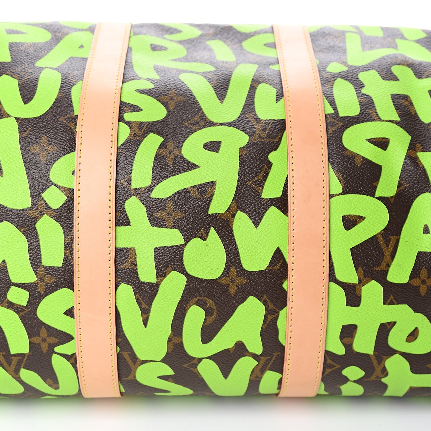 Monogram Graffiti Keepall 50 Green