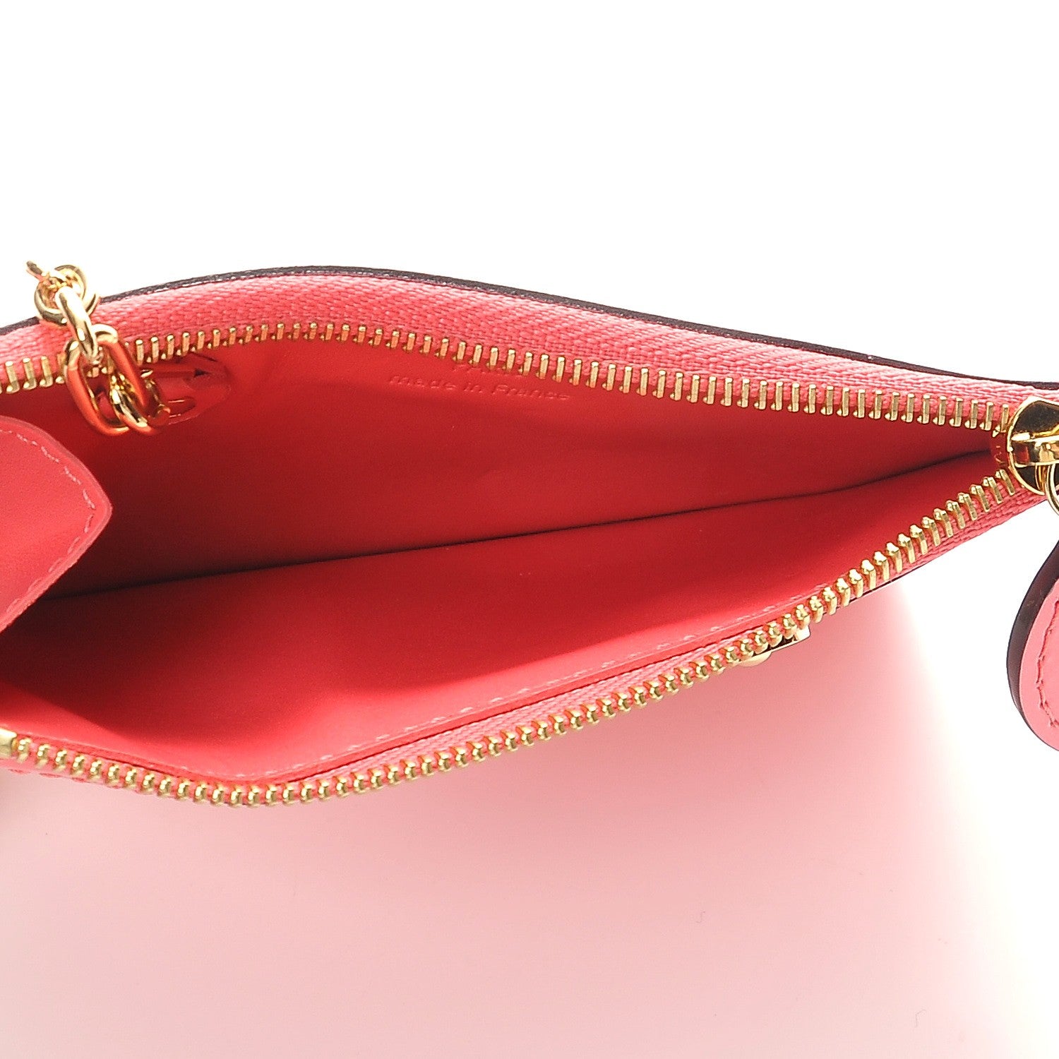 Louis Vuitton Vernis Key Pouch Rose Litchi 5 of 8