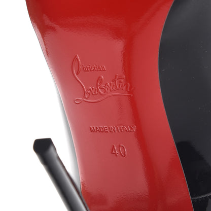 Christian Louboutin Patent So Kate 120 Pumps 40 Black 6 of 8