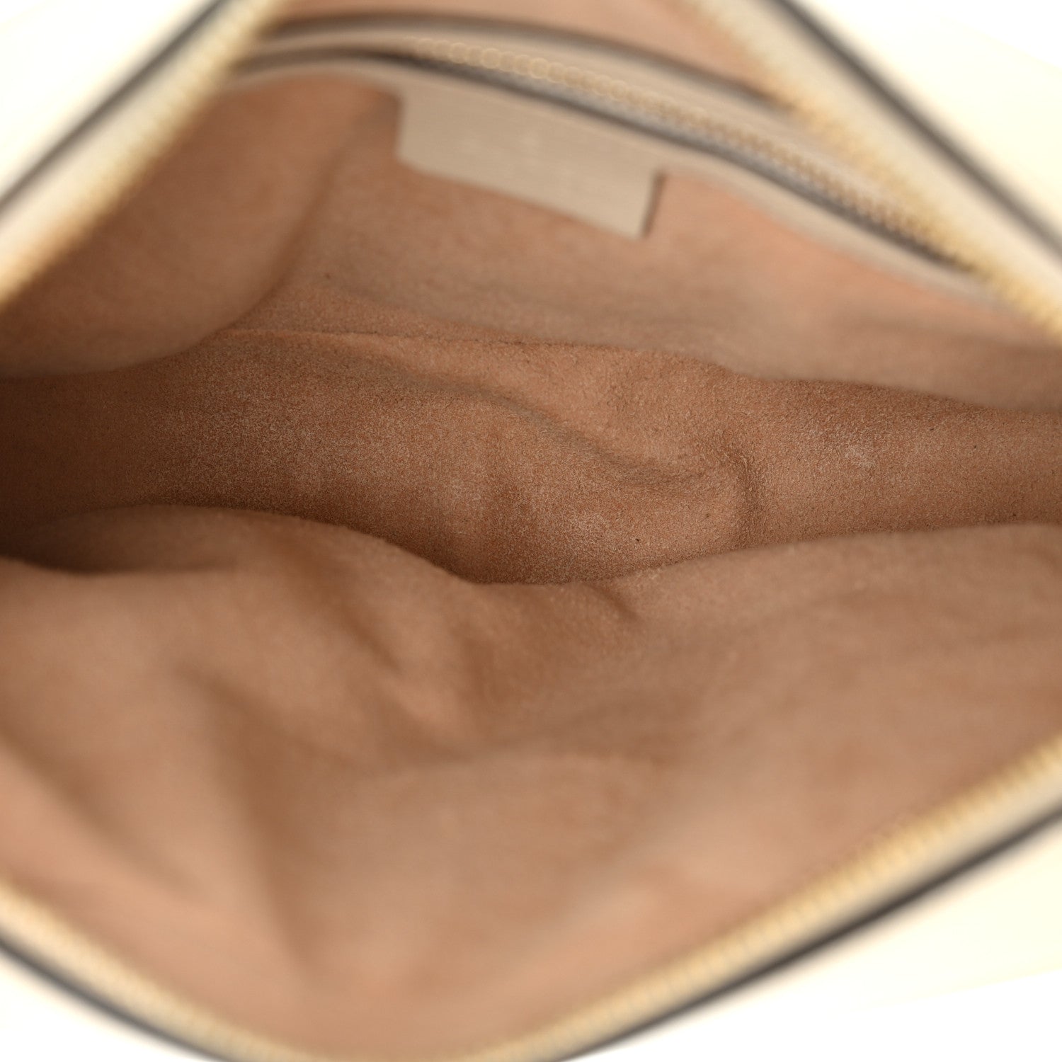 Gucci GG Supreme Monogram Small Horsebit 1955 Shoulder Bag Beige Mystic White 5 of 10