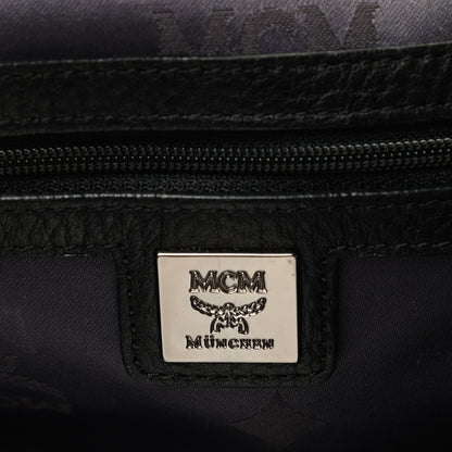 MCM Visetos Medium Sprinkle Stud Stark Backpack Black 6 of 9
