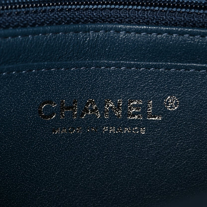 Chanel Lambskin Quilted Mini Rectangular Flap Blue 7 of 11